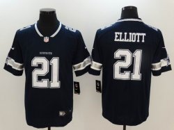 Nike Dallas Cowboys #21 Elliott blue Color Rush Limited Jersey