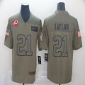 Washington Redskins #21 Sean Taylor Nike Camo 2019 Salute to Service Retired Limited Jersey