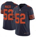 Nike Bears #52 Khalil Mack blue Color Rush Limited Jersey