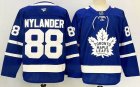 Toronto Maple Leaf #88 William Nylander blue hockey jersey-PD