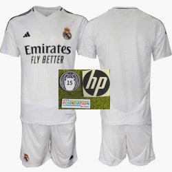 2024-2025 Real Madrid Champions League UEFA Pack 3 Patches Badges For 15 white soccer jerseys