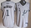 Adidas San Antonio Spurs #1 McGRADY gray NBA Jerseys