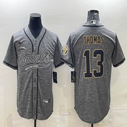 Nike Saints #13 Micheal Thomas Hemp gary baseball jerseys Joint name-BD