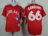 Toronto Blue Jays Authentic 66 Munenori Kawasaki red mlb Jerseys