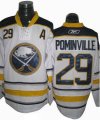 Buffalo Sabres 29 POMINVILLE White Jersyes