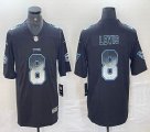 Nike Titans #8 Will Levis black Color Rush Limited Jersey -Pyrotechnic version