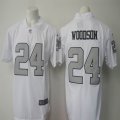 Men Oakland Raiders Charles Woodson 24 nike White Color Rush Limited Jersey