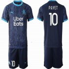 2020-2021 Olympique de Marseille #10 PAYET blue soccer jerseys away