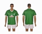 2013-2014 Werder Bremen club green jerseys home