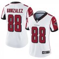 Women Nike Atlanta Falcons 88 Tony Gonzalez white color Rush Limited Jersey