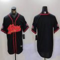 Nike San Francisco black baseball jerseys Joint Name