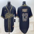 Nike San Francisco 49ers #13 Brock Purdy black nfl and baseball jerseys Joint name-BD