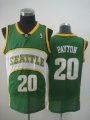 Seattle SuperSonics #20 Gary Payton green Soul Swingman NBA Jersey