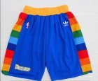 Denver Nuggets blue nba shorts -XD