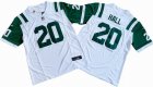 New York Jets 20# Breece Hall Nike White Classic Alternate Vapor F.U.S.E. Limited Jersey-S8