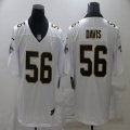 Nike New Orleans Saints #56 Demario Davis white Color Rush Limited Jersey-BD