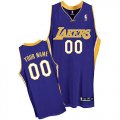 Los Angeles Lakers Custom purple Road Jersey for sale