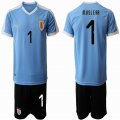 2019-2020 Uruguay national team #1 MUSLERA skyblue jerseys home