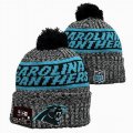 2024 Carolina Panthers gray black blue NFL Sports Cuffed Knit Hats