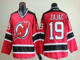 New Jersey Devils #19 Travis Zajac Red NHL Jerseys