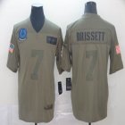 Indianapolis Colts #7 Jacoby Brissett Nike Camo 2019 Salute to Service Retired Limited Jersey