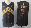 Nike Toronto Raptors #7 Kyle Lowry black NBA Jerseys-S8