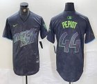 Nike Tampa Bay Rays #44 Pepiot black majestic baseball jersey city version