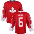 Canada 2016 World Cup #6 Jake Muzzin red Hockey jerseys