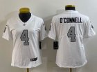 Youth Las Vegas Raiders #4 Aidan O'Connell Nike white Color Rush Limited Jersey