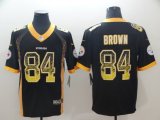 Nike Steelers #84 Antonio Brown black drift Color Rush Limited Jersey