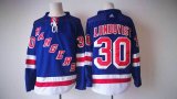 Adidas Rangers #30 Henrik Lundqvist Blue ice hockey Jersey