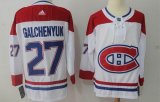 Adidas Montreal Canadiens #27 Alex Galchenyuk white hockey jersey