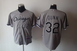 Chicago White Sox DUNN 32 grey mlb jersey