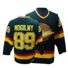 Vancouver Canucks 89# Mogilny Black Nhl hockey jerseys