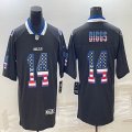 Nike Buffalo Bills #14 Stefon Diggs black USA flag Color Rush Limited Jersey