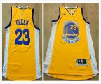 Golden State Warriors #23 Draymond Green yellow nba basketabll Jersey