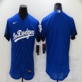 New Los Angeles Dodgers blank blue Flexbase Authentic Collection Jersey