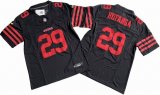 San Francisco 49ers 29# Talanoa Hufanga black Nike Vapor F.U.S.E. Limited Jersey