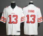 Nike Buccaneers #13 Mike Evans white Nike Color Rush Limited Jersey with Sleeve label