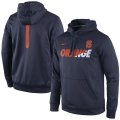 Syracuse Orange Nike Sideline KO Fleece Therma-FIT Performance Hoodie - Navy