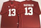 Alabama Crimson Tide #16 Tua Tagovailoa red College Football Color Rush Limited Jersey