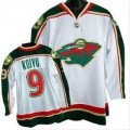 NHL Minnesota Wild #9 KOIVU White Jerseys