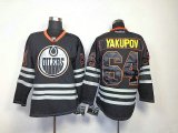 Edmonton Oilers #64 Nail Yakupov Black NHL Jerseys