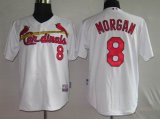 St.Louis Cardinals 8# MORGAN white MLB Jerseys