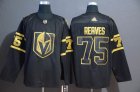 Adidas Vegas Golden Knights #75 Ryan Reaves black hockey Jersey