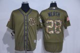 Washington Nationals #28 Werth Green Salute to Service Stitched MLB Jersey