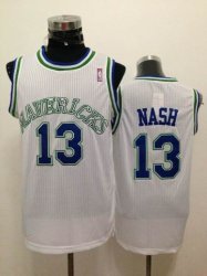 Dallas Mavericks Steve Nash 13# white adidas nba jerseys