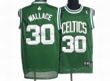 Boston Celtics 30# WALLACE green jerseys