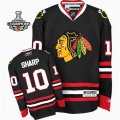 Patrick Sharp Jersey 10 Black Chicago Blackhawks Jerseys