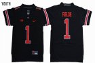 Youth Ohio State Buckeyes #1 Justin Fields black NCAA Football Jersey